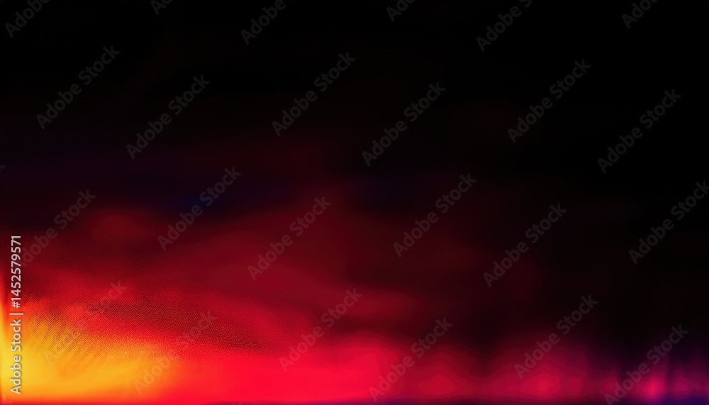 Leinwandbilder vivid red and yellow abstract gradient background with dark edges for web design, branding, digital 