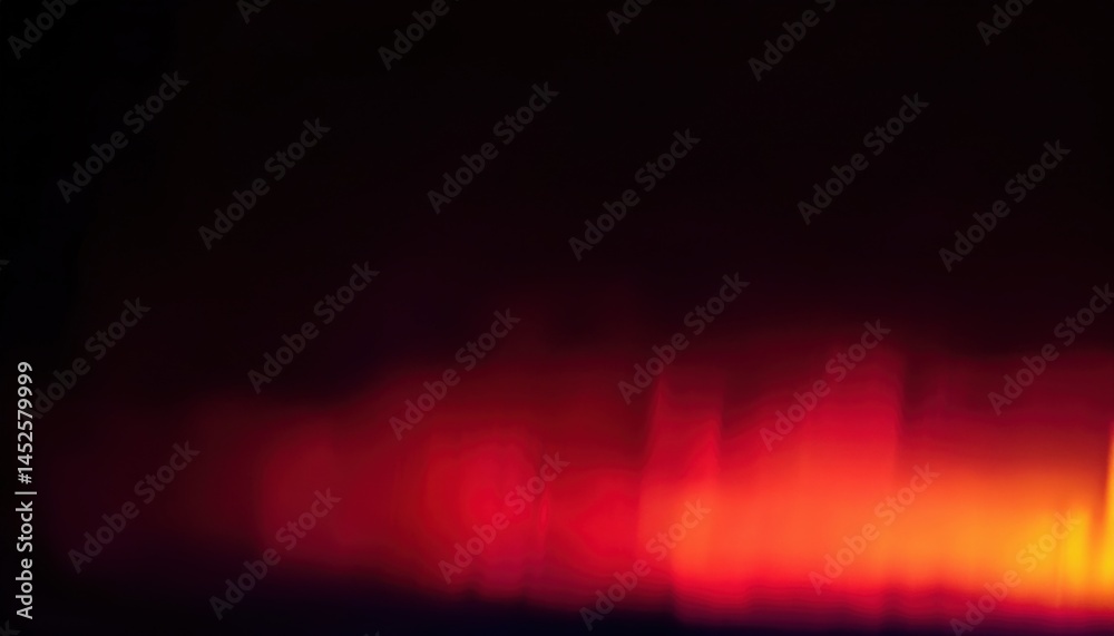 Leinwandbilder vivid red and yellow abstract gradient background with dark edges for web design, branding, digital 