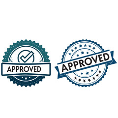 approved logo,Label Stamp Logo,and badge label,vector template