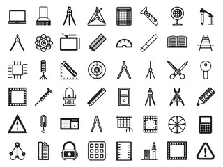 Maths Tools Icon Enhancing Problem Solving.eps