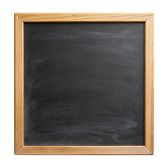 blank blackboard isolated on white