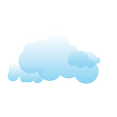 Modern Soft Cloud Shape
