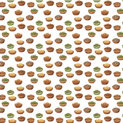 background of various spices and grains displayed in rustic bowls, each with a different texture and color, suggesting a variety of culinary ingredients.