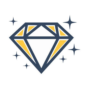 vector illustration of a dimond