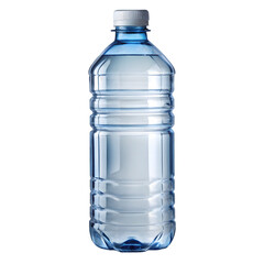 Water Bottle Isolated on White Background Cutout