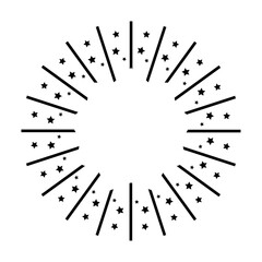 Obraz premium Vector illustration of an abstract background with stars