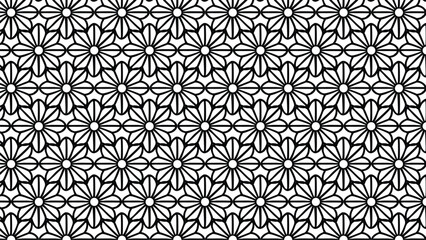 Fototapeta premium seamless floral background