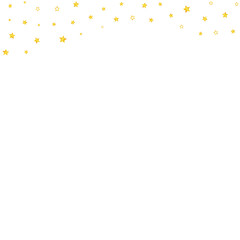 Stars Scattered Decoration Shape