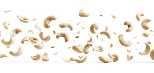 Flying Cashews, Nuts in Motion