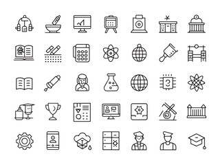 Pedagogical Techno Icon Enhancing Learning Experiences Today.eps