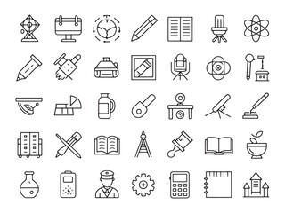 Pedagogical Tools Icon for Effective Teaching.eps