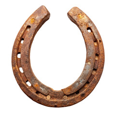 horseshoe isolated on white background