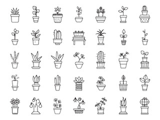 Plant Stand Icon Organize Your Indoor Plants.eps