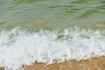 waves on the beach