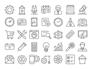 Productivity tool Icon Streamlines Task Management Efficiently.eps