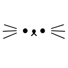 cute cat face icon png