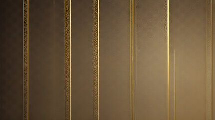 Golden Satin Fabric Waves Texture Background in Luxurious Style &ndash; AI Generated Design
