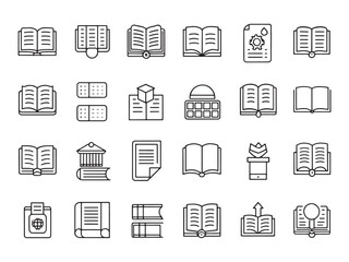 Reading Exercises Icon Engage Young Minds Effectively.eps