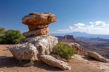 Sandstone Formation in Canyonlands National Park