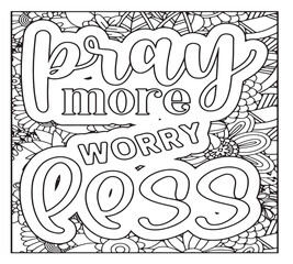 Motivational Quotes Coloring Pages For Adutls