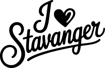 I Love Stavanger City Design