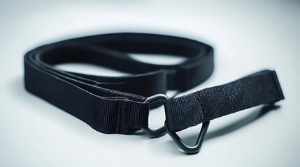 Black strap accessory detail