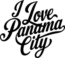 I Love Panama City Design