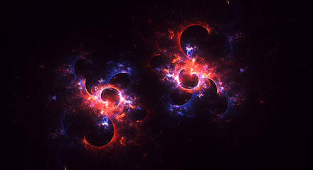 Fototapeta premium Abstract Fractal Design - Cosmic Energy