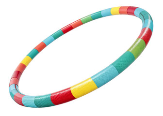 Hula hoop isolated on a transparent background.