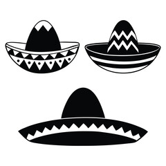 Cinco de Mayo Silhouette Icon