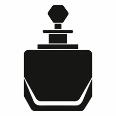 Perfume silhouette vector illustration