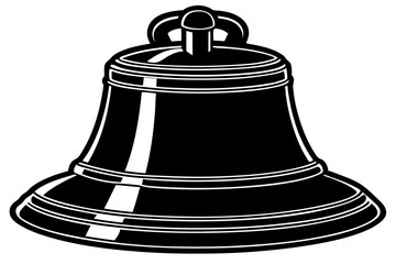 bell isolated on white background