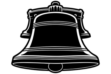 bell isolated on white background