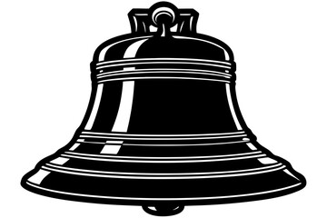 bell isolated on white background