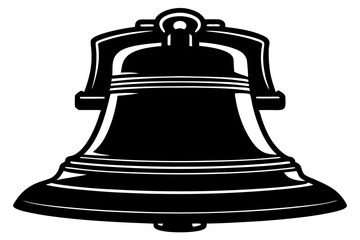 bell isolated on white background