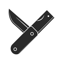 Knife icon silhouette vector illustration