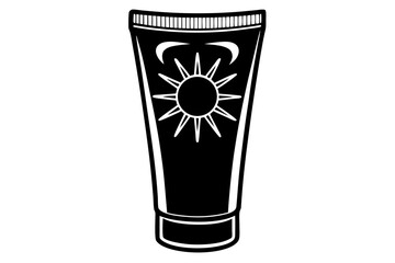 vector illustration of a glass of water