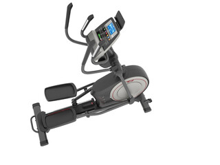 3D RENDER BICYCLE FITNESS MACHINE