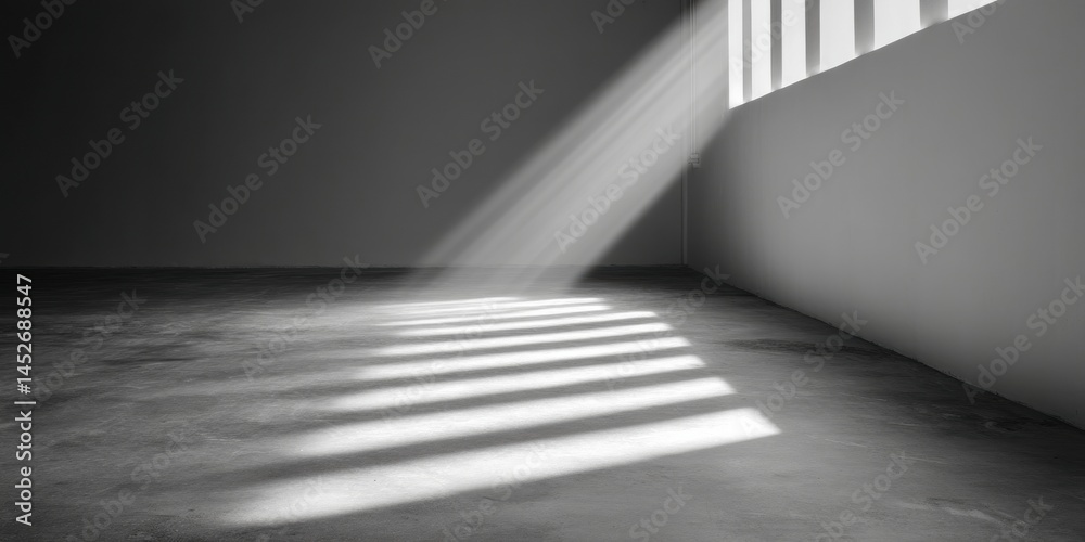 Aufkleber liminal workspace illumination minimalist urban design capturing architectural emptiness - future of