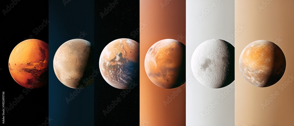 Poster astro-visualization 0 immersive planetary taxonomy grid - next-gen scientific exploration and digita