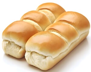 Delicious Golden Brown Soft Bread Rolls Bakery Fresh