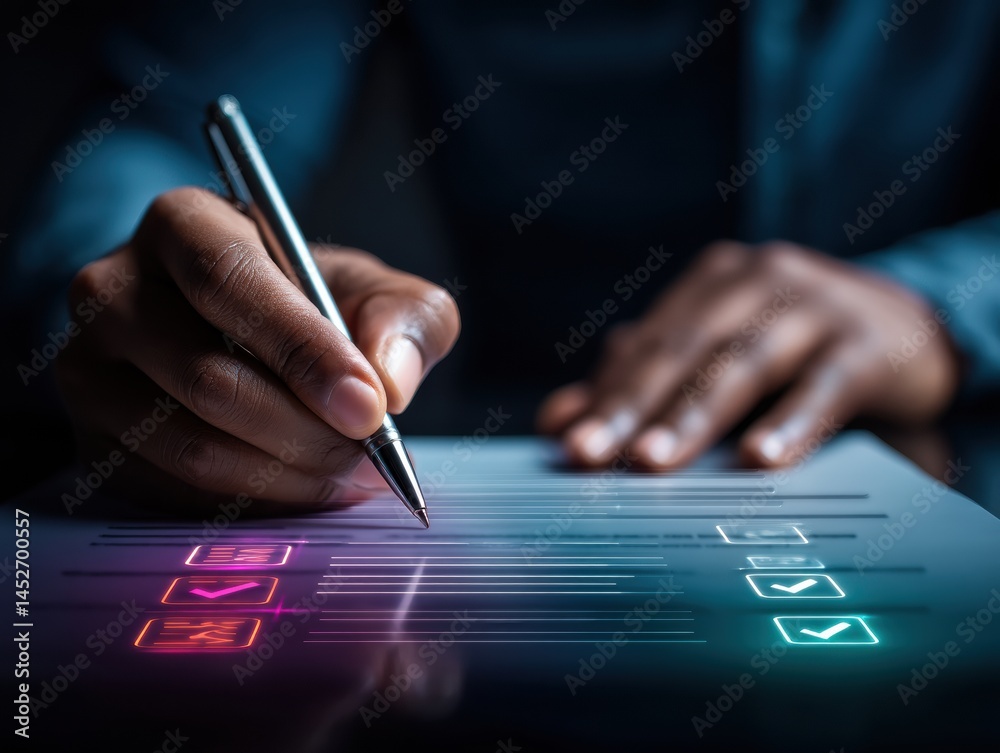 Poster Immersive Digital Compliance Next-Gen Governance Solutions with AI-Enhanced Certification Workflow for Enterprise Risk Management