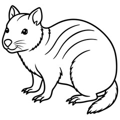 Minimal Vector Art – Quokka Edition