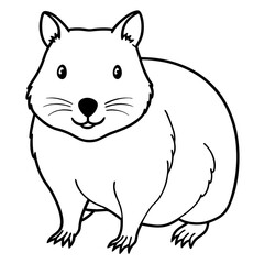 Minimal Vector Art – Quokka Edition