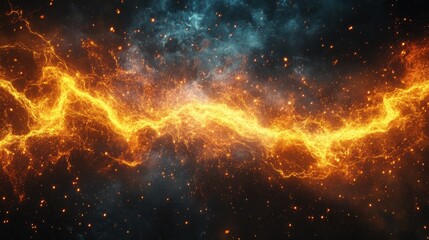Obraz premium Energy Flow Background