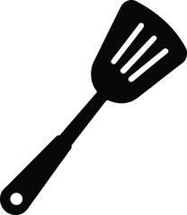 kitchen spatula isolated on white