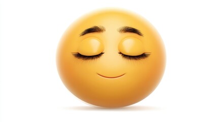 Fototapeta premium Happy Smiley Face Icon