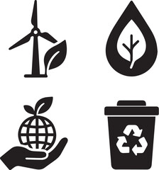Eco-Friendly Icons Collection