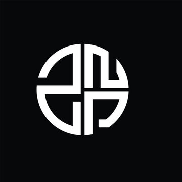 ZNP logo ZNP icon ZNP vector ZNP monogram ZNPletter ZNPminimalist ZNPtriangle ZNPflat Unique modern flat abstract logo design.