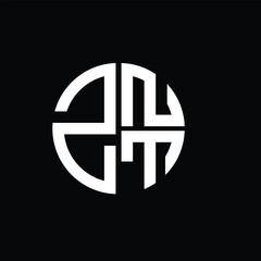 ZNT logo ZNT icon ZNT vector ZNT monogram ZNTletter ZNTminimalist ZNTtriangle ZNTflat Unique modern flat abstract logo design.